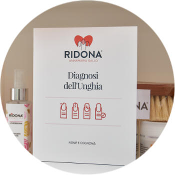 Cartella diagnosi dell'unghia Ridona
